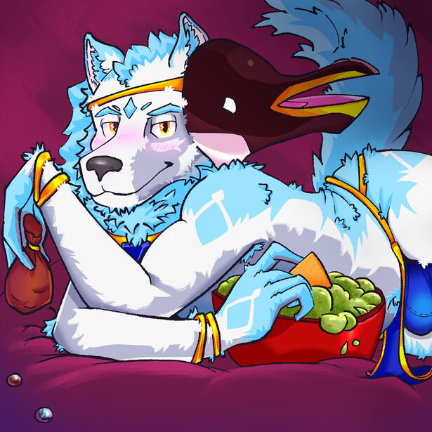 Akhmón (Inspired by a polaroid in Monster Prom 1)